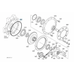 Pierścień Oring zwolnicy M40-M105GX