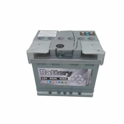 Akumulator 12V 45Ah Battery Silver