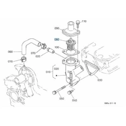 Termostat KUBOTA D722