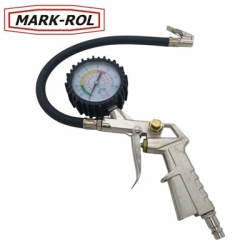 Pistolet do pompowania z manometrem
