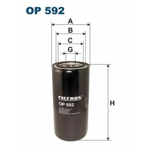 Filtr oleju CRYSTAL