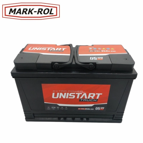 Akumulator 12V 120Ah UNISTART TRUCK 950A